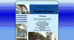 Desktop Screenshot of 21stcenturywindowcleaners.com